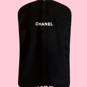 Chanel Signature Logo Canvas Garment Bag Cover